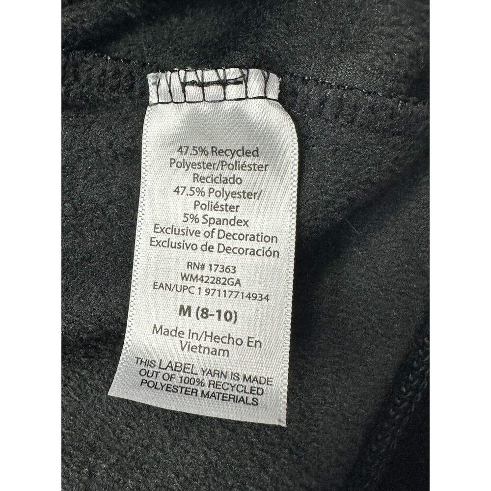 Aria Womens Medium Nightgown Black Long Sleeve Stretch Velour Sleepwear Soft - Picture 6 of 7